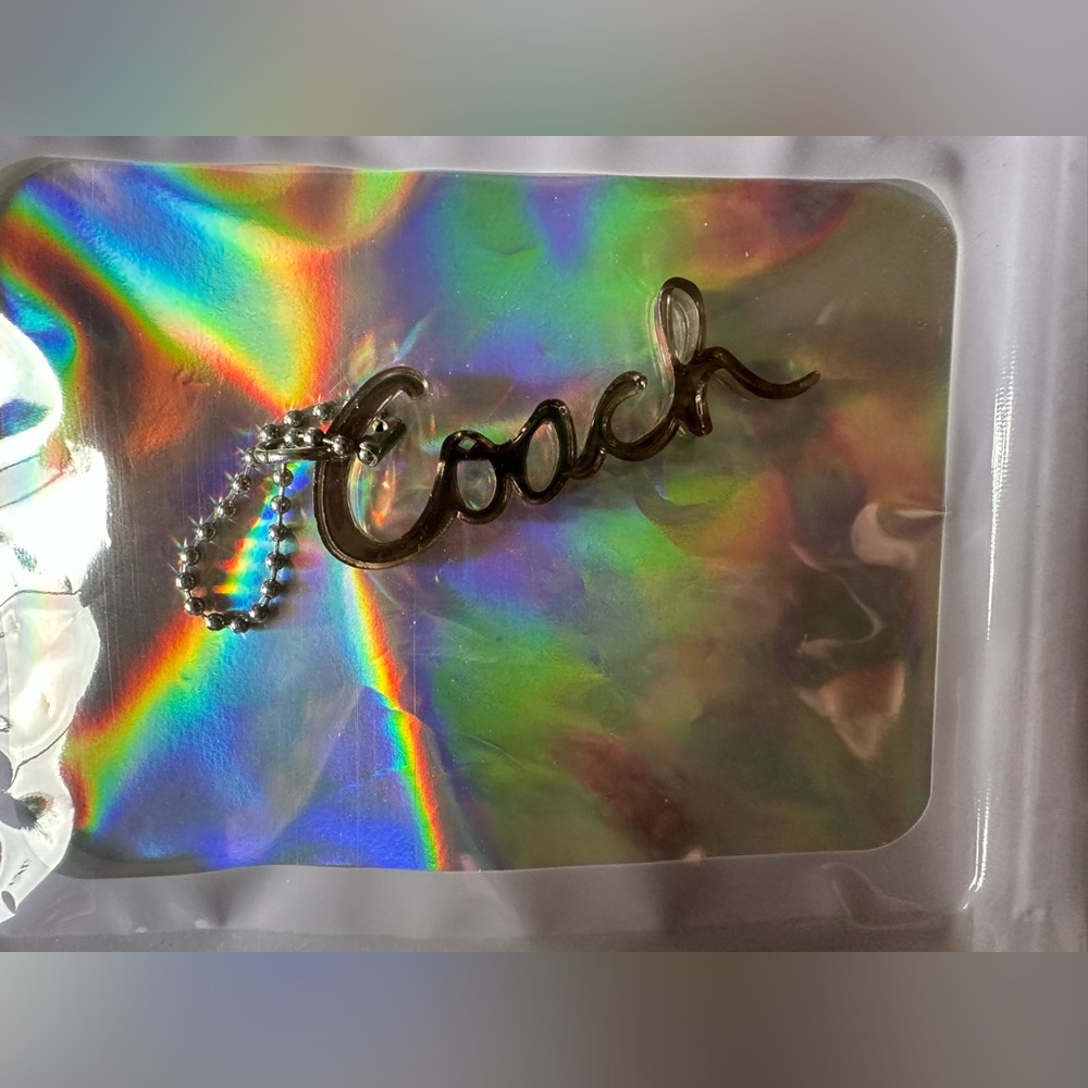 Auth Coach acrylic hangtag- Coach Poppy Limited Edition - Picture 5 of 5